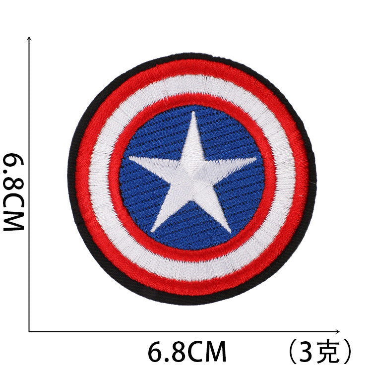 Wholesale Polyester Cartoon Embroidered Patch Iron On Dinosaur Badge For Clothing OLY Exclusive