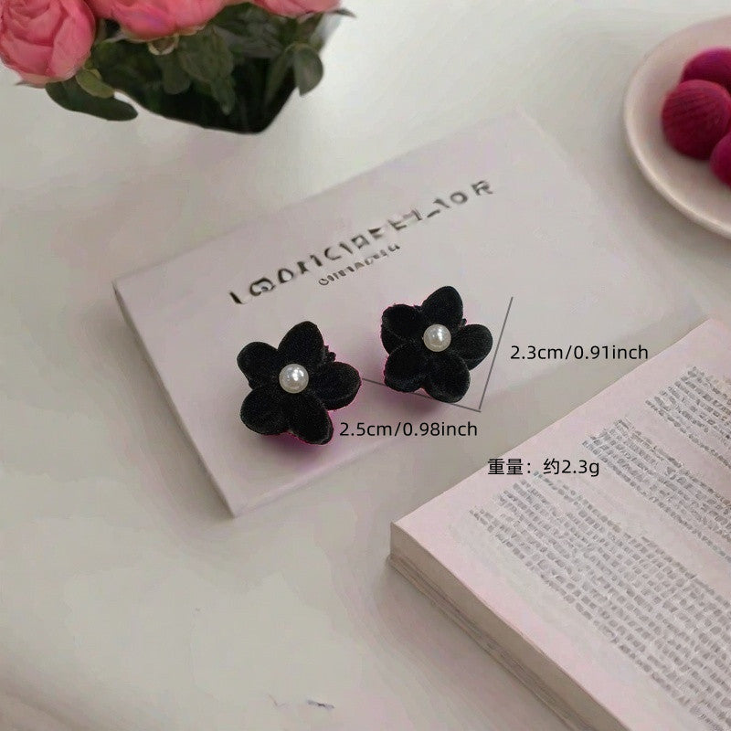 Wholesale Colorful Acrylic Egg Flower Women's Head DIY Shark Clip Hairpin Jewelry