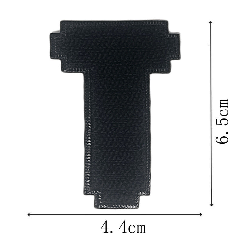 Wholesale Classic Black Embroidered Letter Patches Set Of 26 Adhesive Applique For Coat Repair DIY Craft Supply