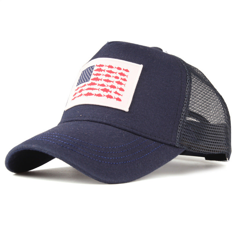 Wholesale Cotton American Flag Camouflage Baseball Cap