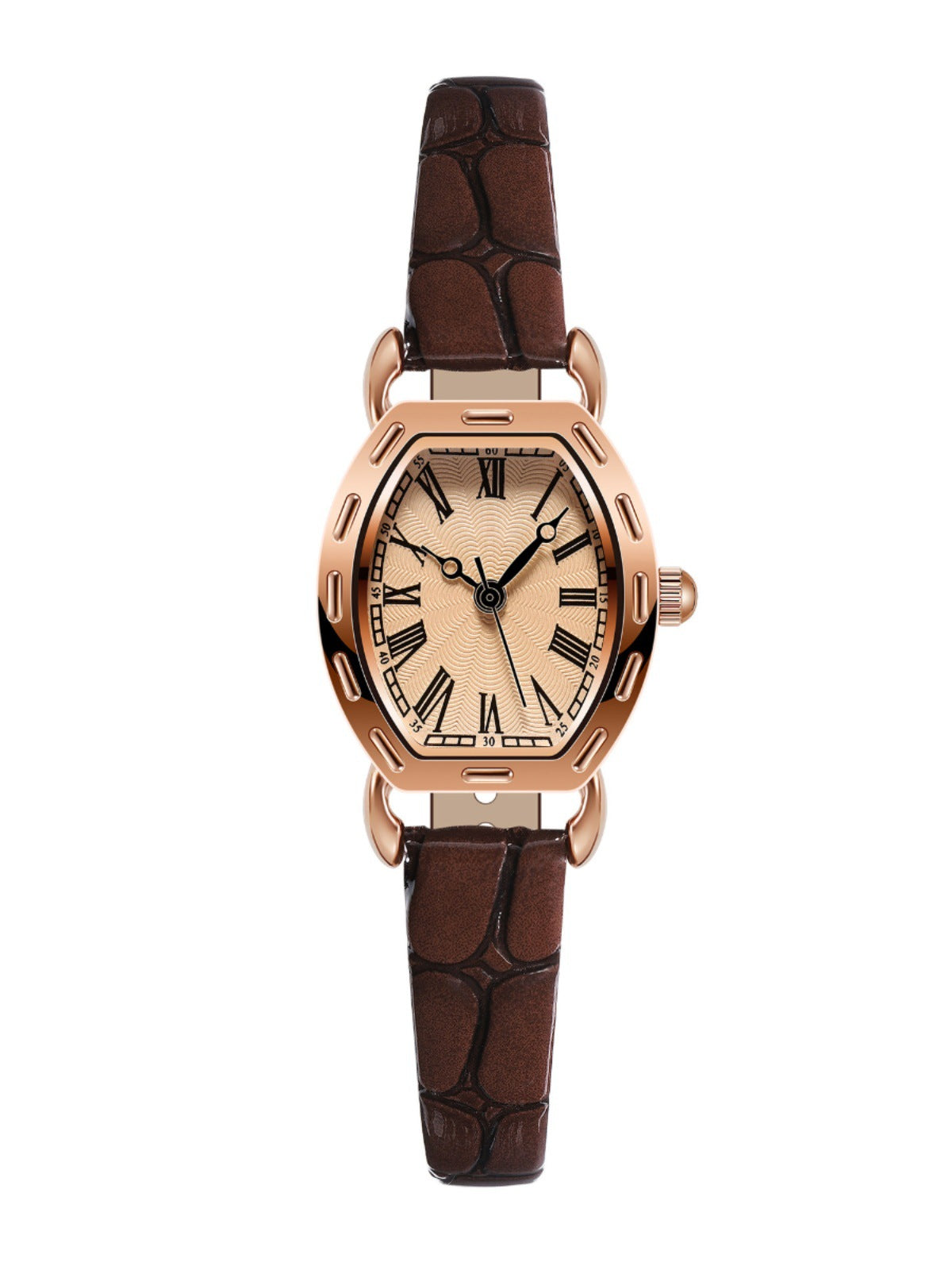 Wholesale Stylish Classic Tonneaustyle Quartz Movement Waterproof Watch