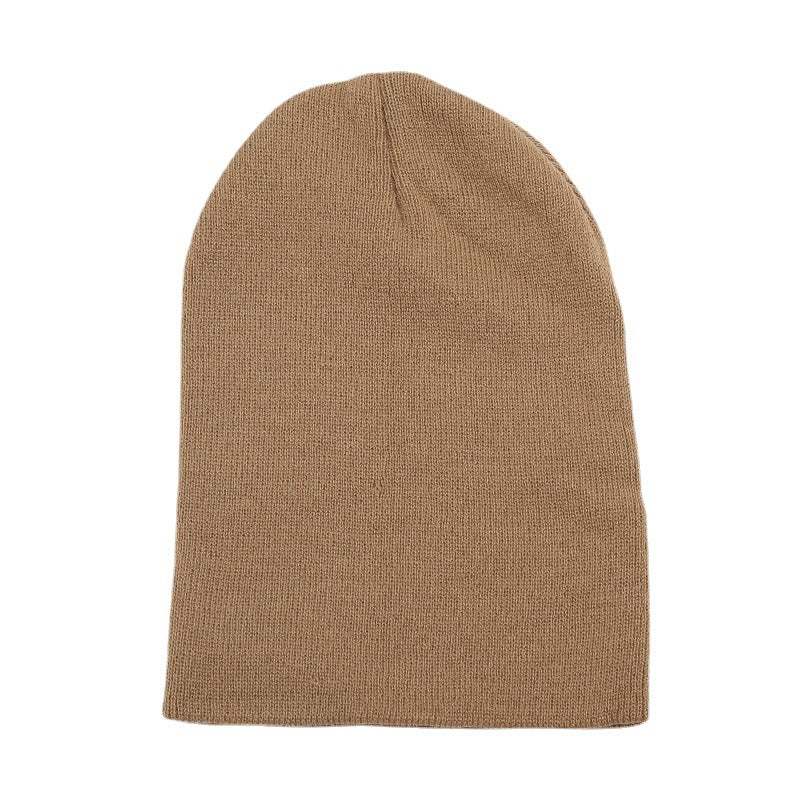 Wholesale Solid Colored Wool Knitted Hats