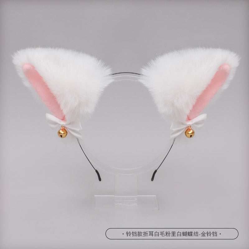 Wholesale Cute Plush Cat's Ears Plush Headband