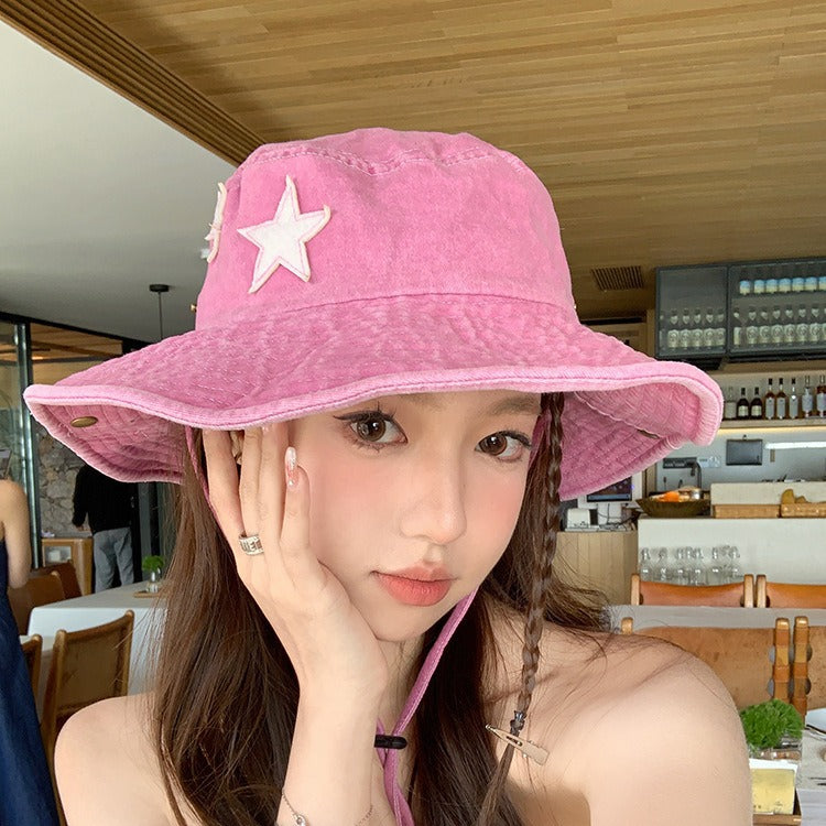 Wholesale Retro Star Western Mountaineering Sun Protection Cowboy Hat