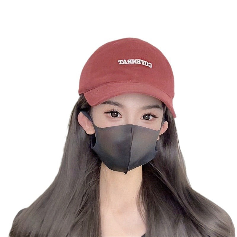 Wholesale Purple Big Head Face Small Baseball Cap Women's Fashion All-match Cap for Men