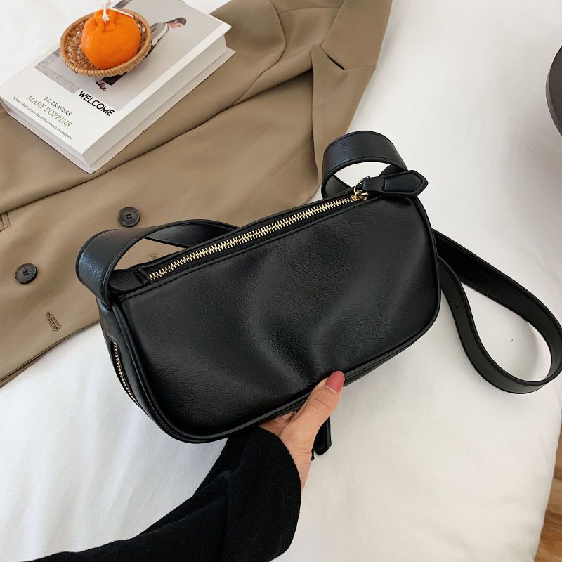 Wholesale Diagonal PU Chest Bag Shoulder Bag