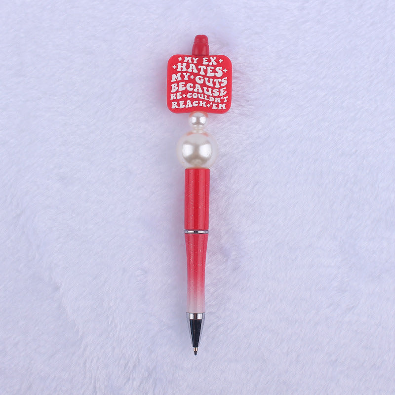 Wholesale Creative DIY Cartoon Cute Silicone Color Plastic Multifunctional Pen Ballpoint Pen