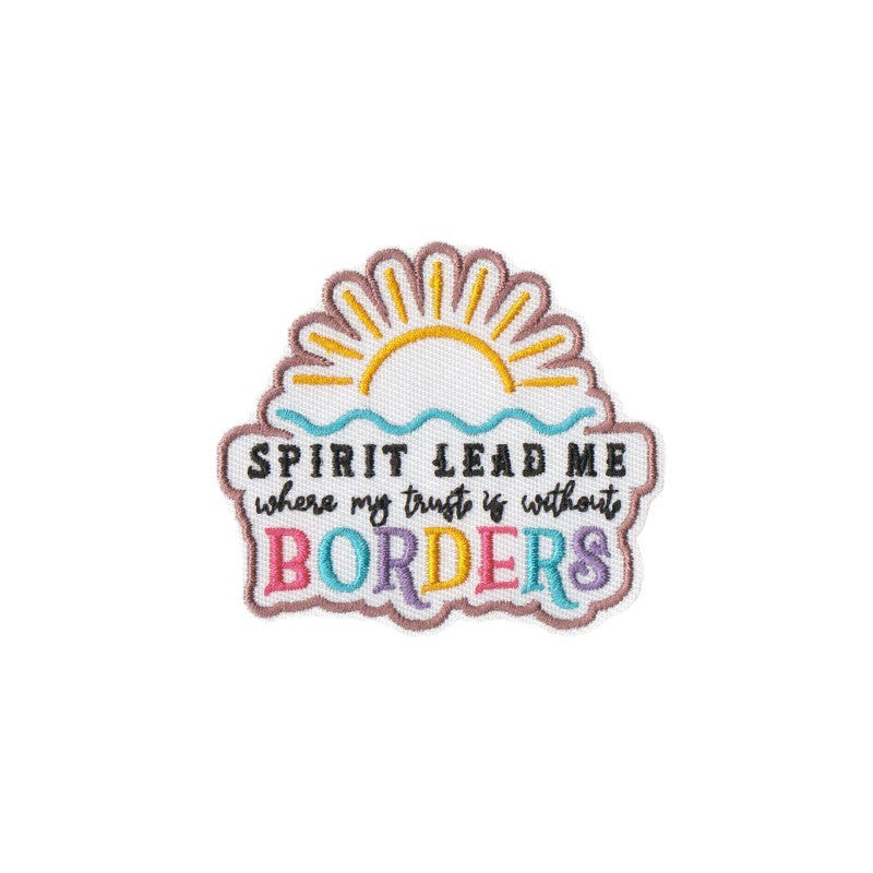 Wholesale Chic Embroidered Patches 16 Pcs Bible Verse Iron On Applique For et Clothing Decoration Resale Gift
