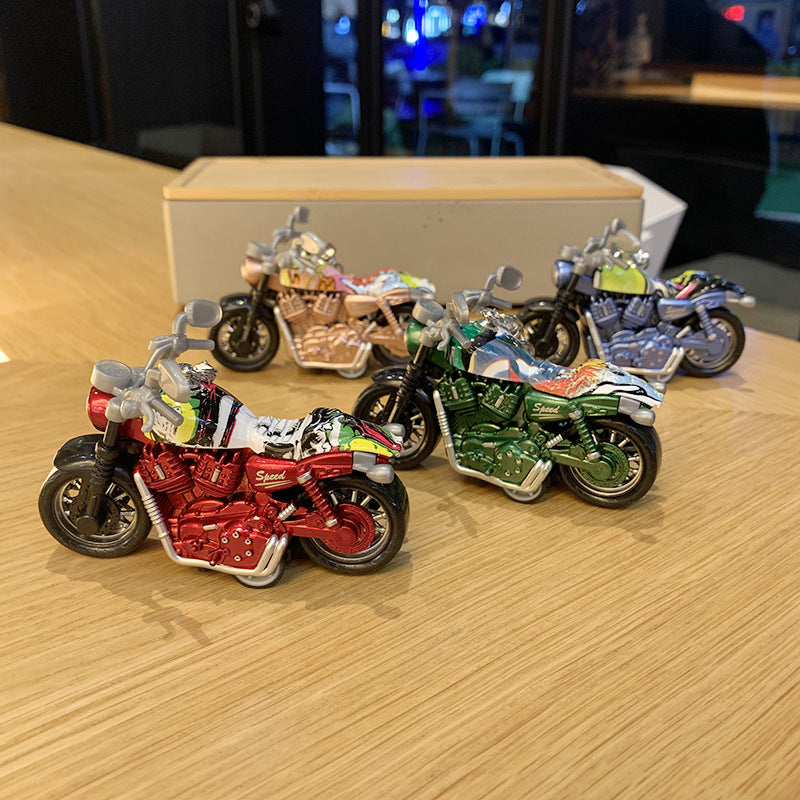 Wholesale Plastic Motorcycle Keychain