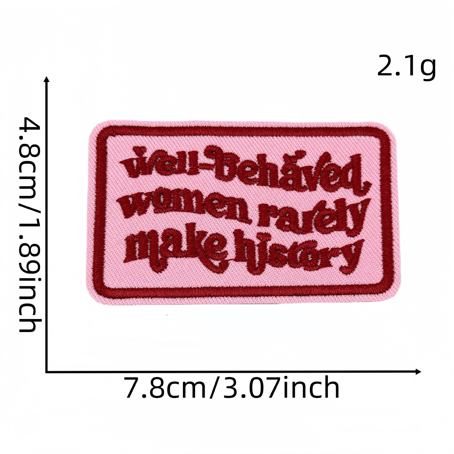 Wholesale Pink Kindness Encouragement Cloth DIY Patches Stickers
