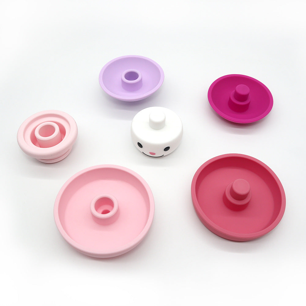 Wholesale 10PCS/PACK Silicone Christmas Stacking Children's Toys