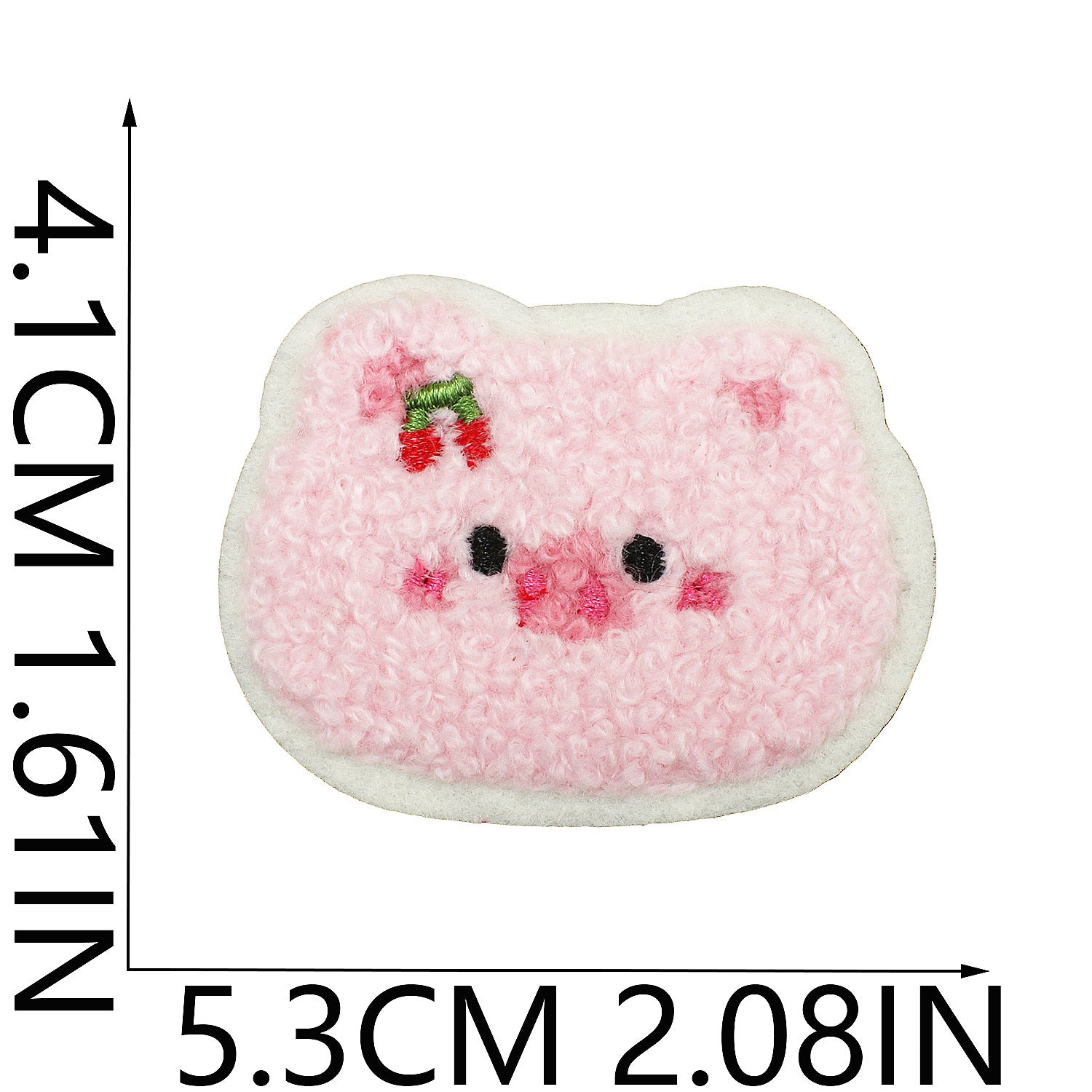 Wholesale Cute animal towel embroidery clothing decoration patch