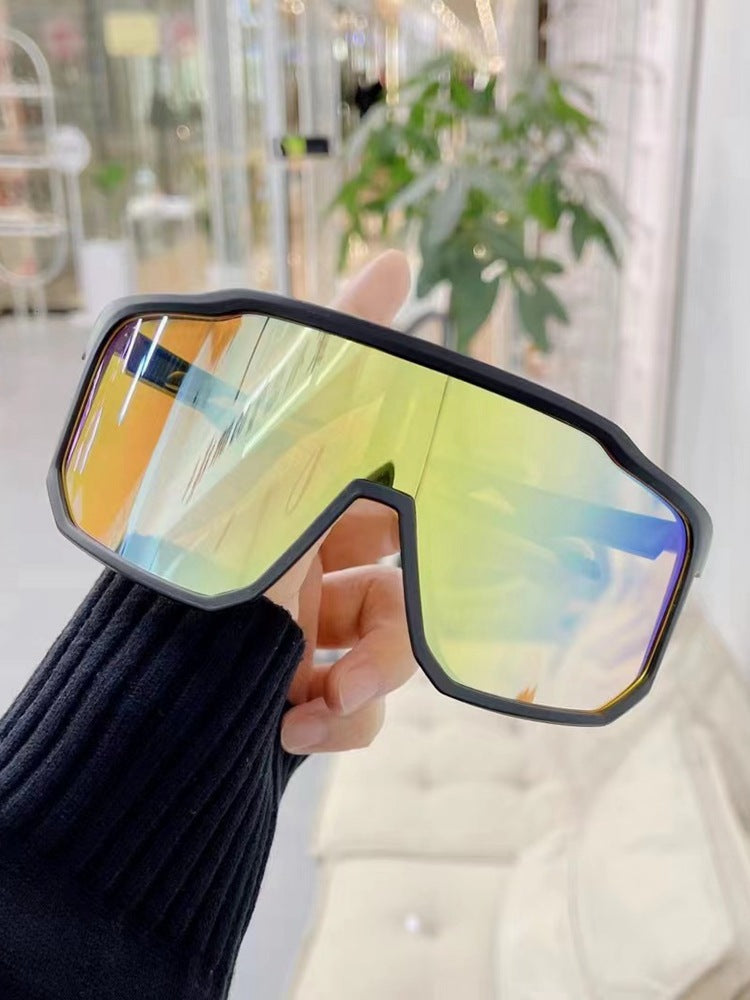 Wholesale Cycling windproof glasses outdoor large frame cycling ski mountaineering road mountain bike sports Sunglasses