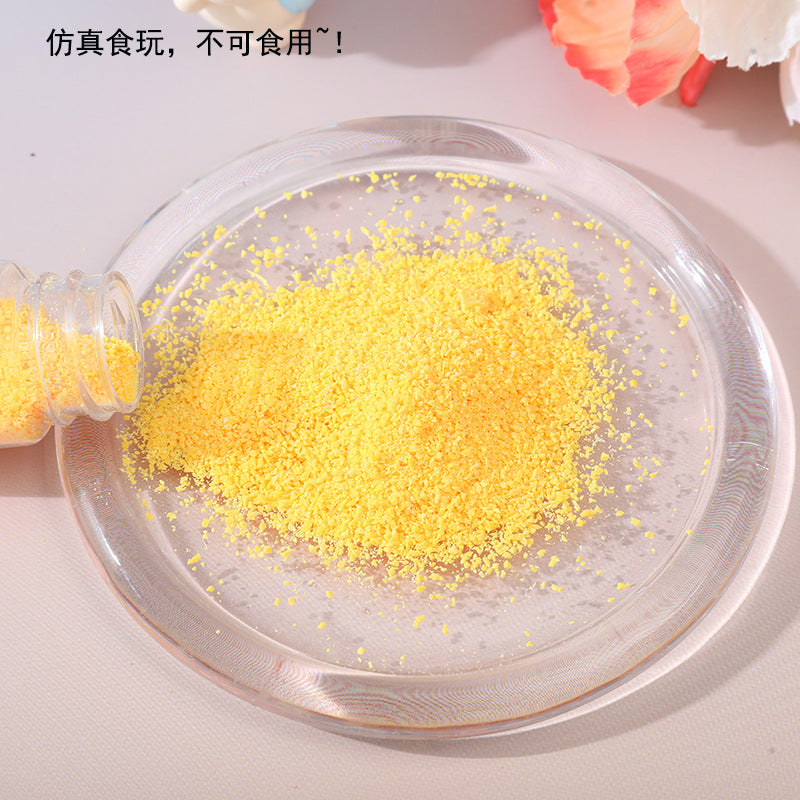 Wholesale Simulation Food Toy Chocolate Chips, Sesame Bread Crumbs, Sugar, Soy Milk Powder, Coconut Milk DIY, Kneading and Playing Materials