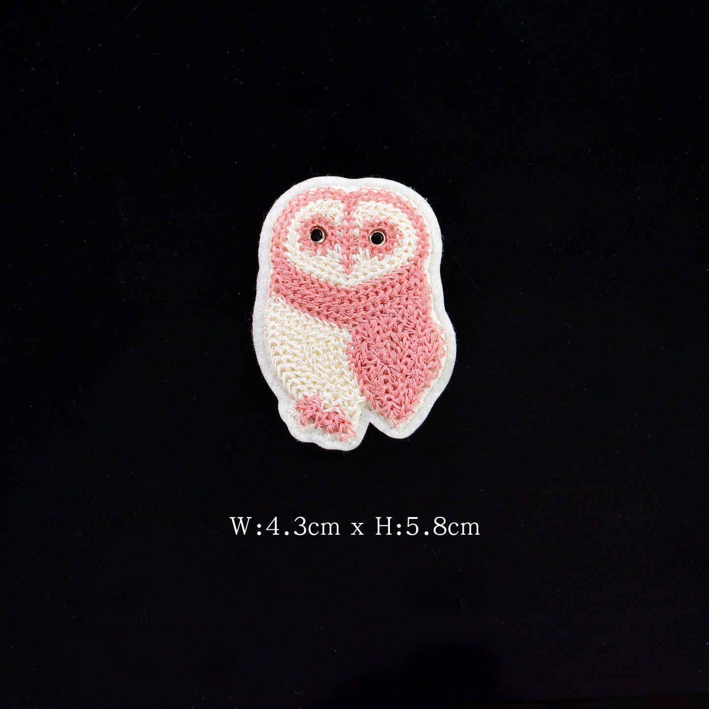 Wholesale Felt Embroidery Owl Patch Cute Cartoon Animal Sew On Applique For Clothing Towel Repair Fashion Gift