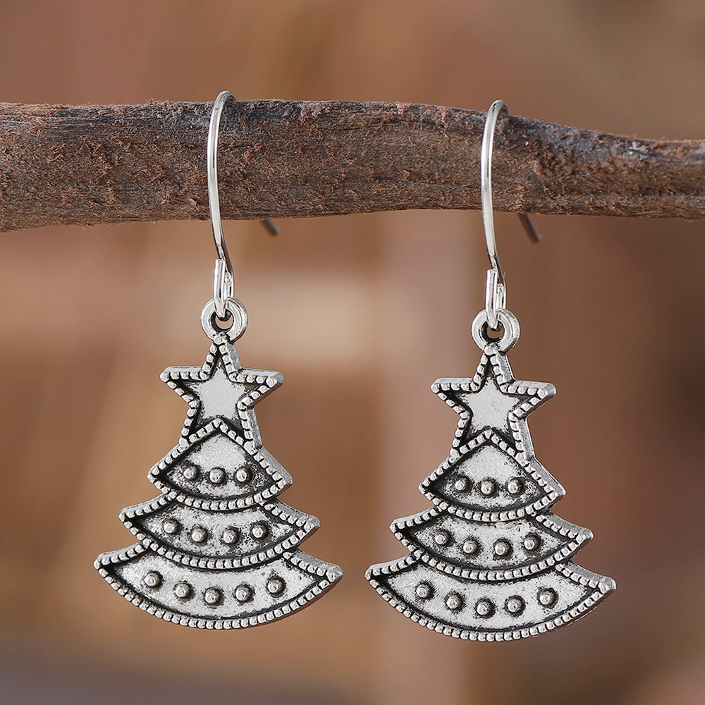 Wholesale  Christmas Deer Christmas Tree Series Earrings earrings
