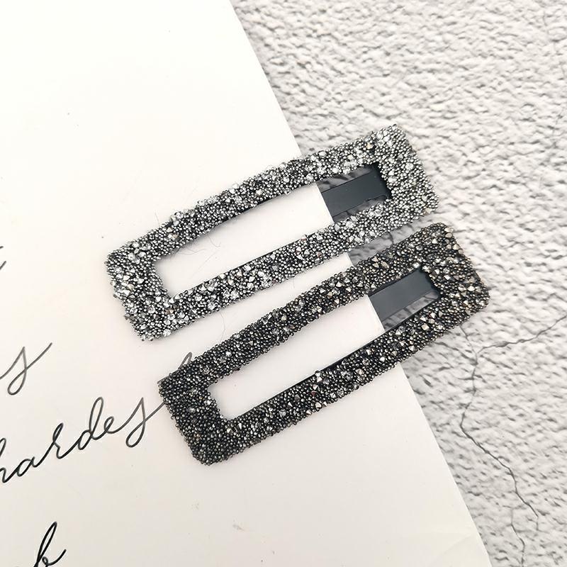 Wholesale Simple Rhinestone Hair Clips