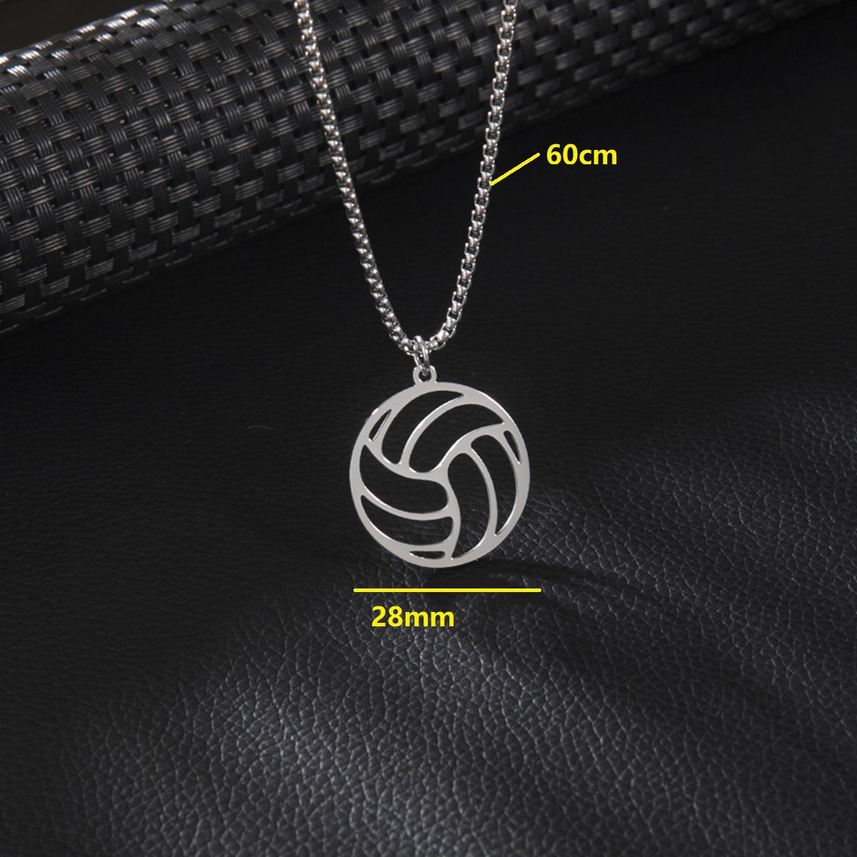 Wholesale  new stainless steel hollow volleyball plant flowers butterfly pendant necklace jewelry men