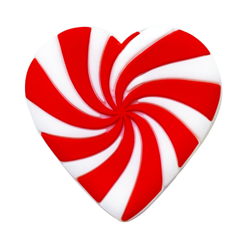 Wholesale 10pcs Heart Candy Beads Holiday Decoration Focal Beads