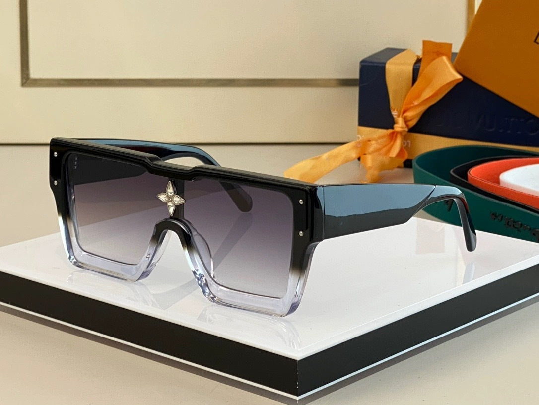 Wholesale Tong Jincheng Same Style Glasses Large Frame Siamese Trendy Sunglasses