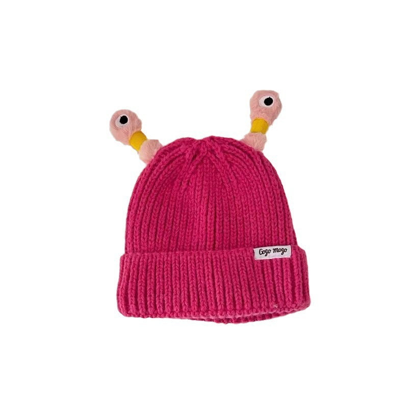 Wholesale Cute and Funny Frog Knitted Woolen Hat