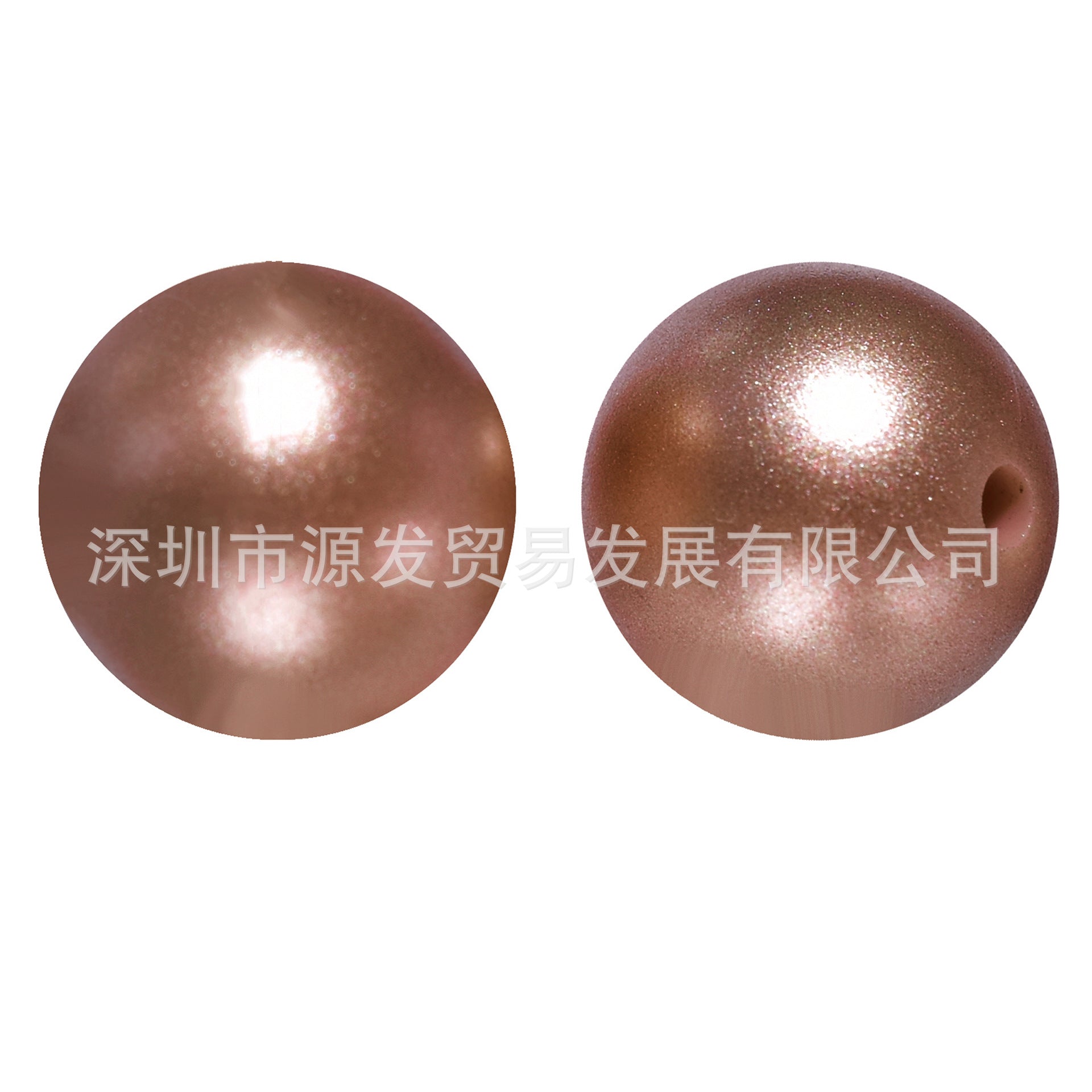 Wholesale 50 PCS DIY Silicone Fine Glitter Beads