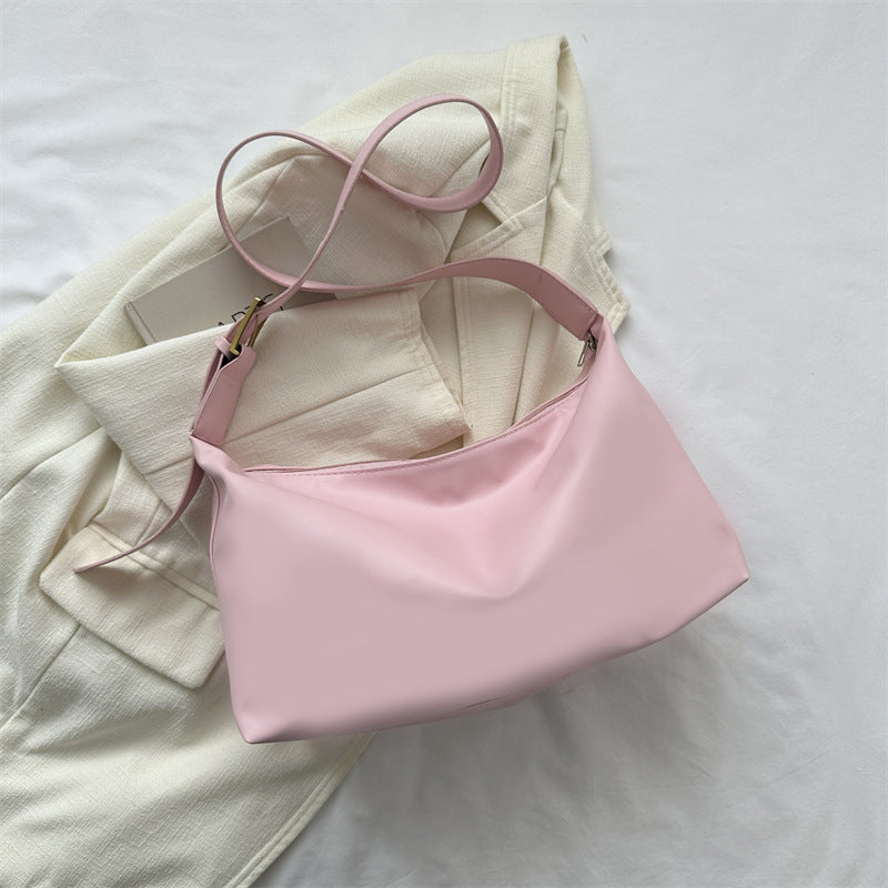 Wholesale Solid Color Large Capacity Shoulder Bag