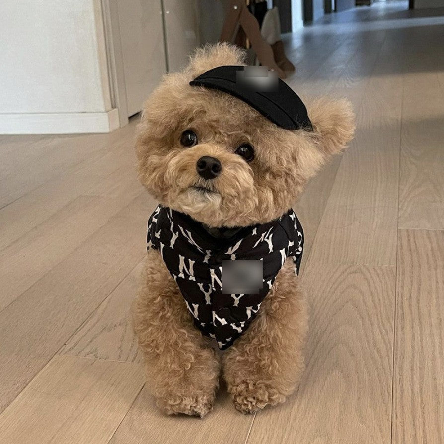 Wholesale Pet Top Hat Cute Puppy Sunshade Sun Protection Pet baseball Cap