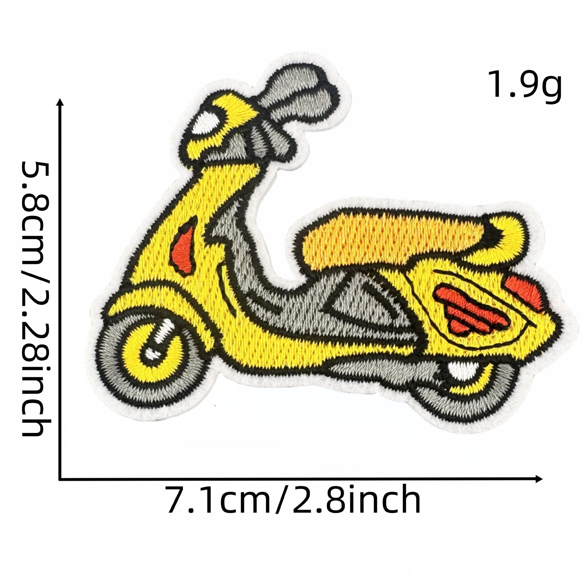 Wholesale Transportation cartoon car embroidered patch