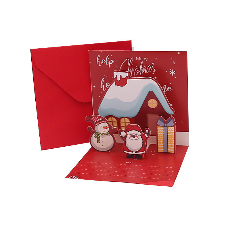 Wholesale Christmas greeting card creative holiday card
