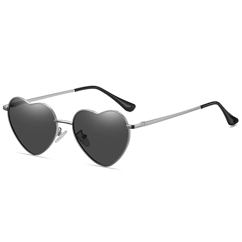 Wholesale PC Metal Retro Love Sunglasses