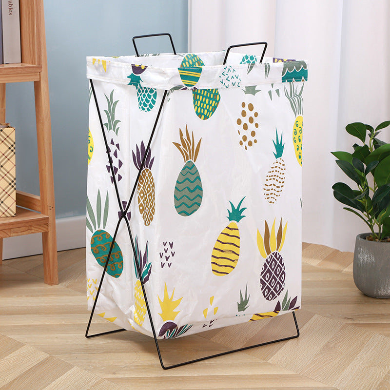 Wholesale Cotton and Linen Thickened Foldable Storage Basket