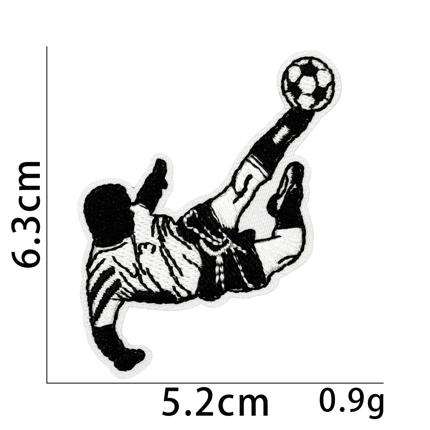 Wholesale 10pcs Sports Football  embroidered patch