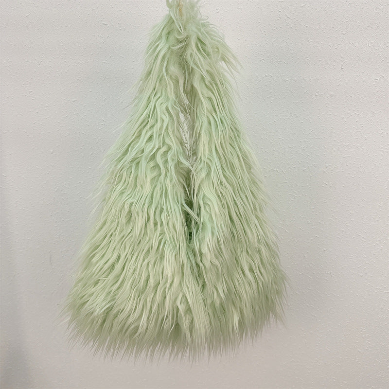 Wholesale Large Capacity Plush Crossbody Bag Shoulder Bag