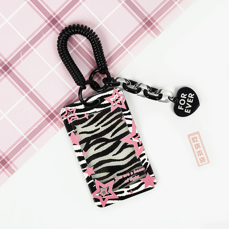 Wholesale Pull-out Card Holder Acrylic Embossed Protective Cover