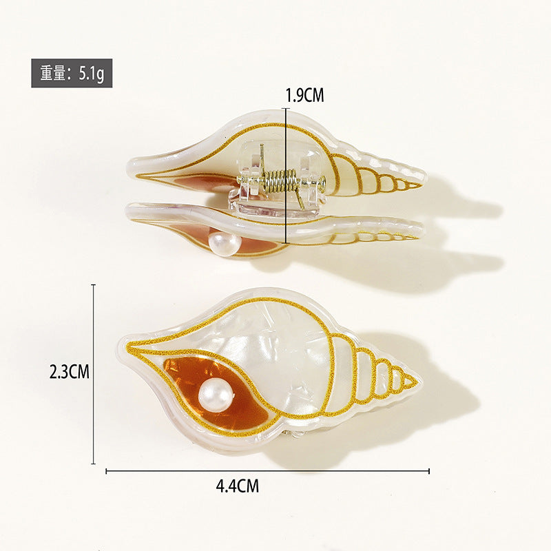 Wholesale Trendy Ocean Animal Hair Claw Clips Shark Whale Octopus Koi Design Large PVC Gripper Everyday Hair Accessory For Boutique Resale