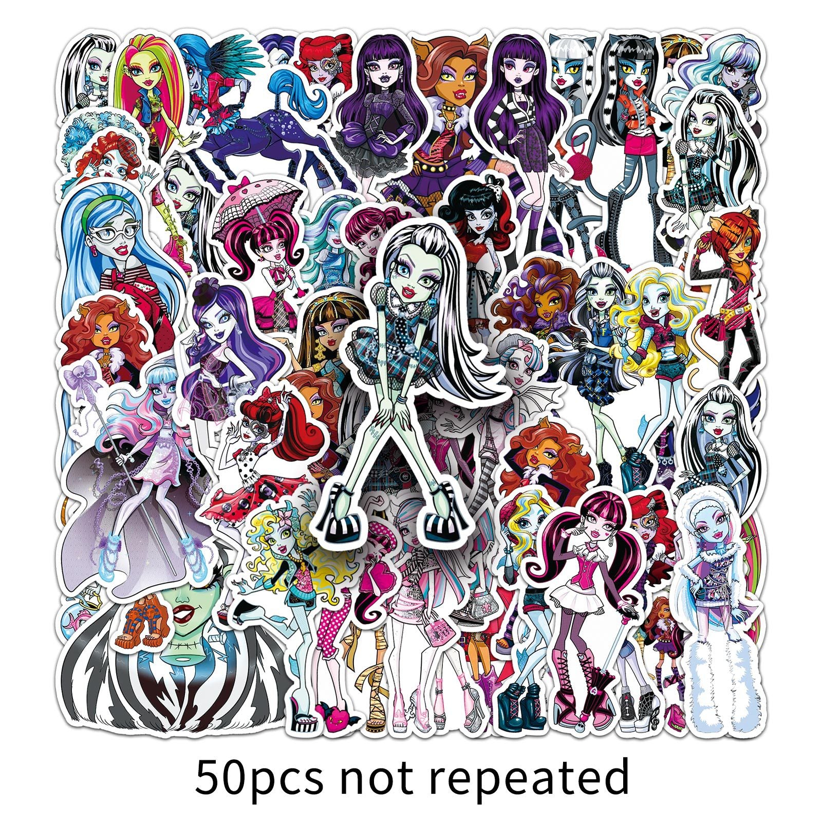 Wholesale 50pcs Monster Senior high school Graffiti Stickers