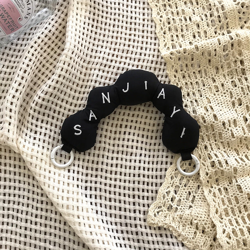 Wholesale Cute Cartoon Elephant Pattern Mini Clutch Knitted Bag