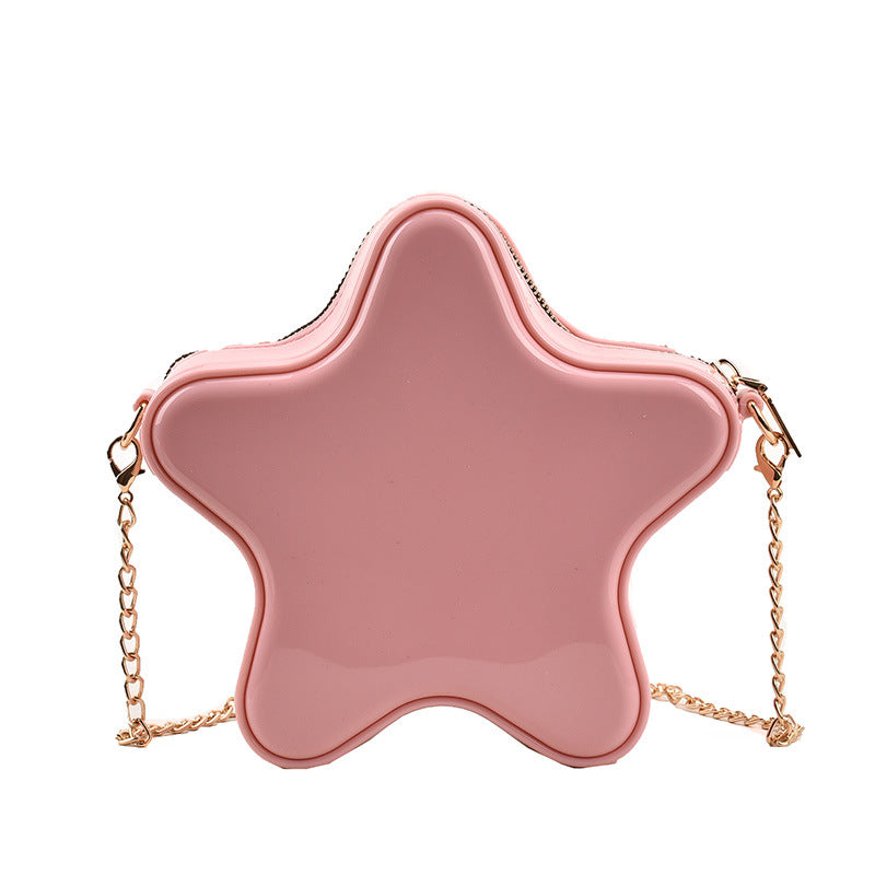 Bolso al por mayor de hombro estrella de PU