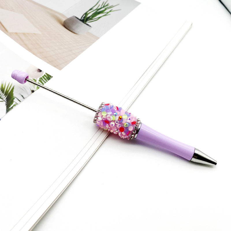 Wholesale DIY Crystal Gravel Handmade Diamond Sequins Bead Pen