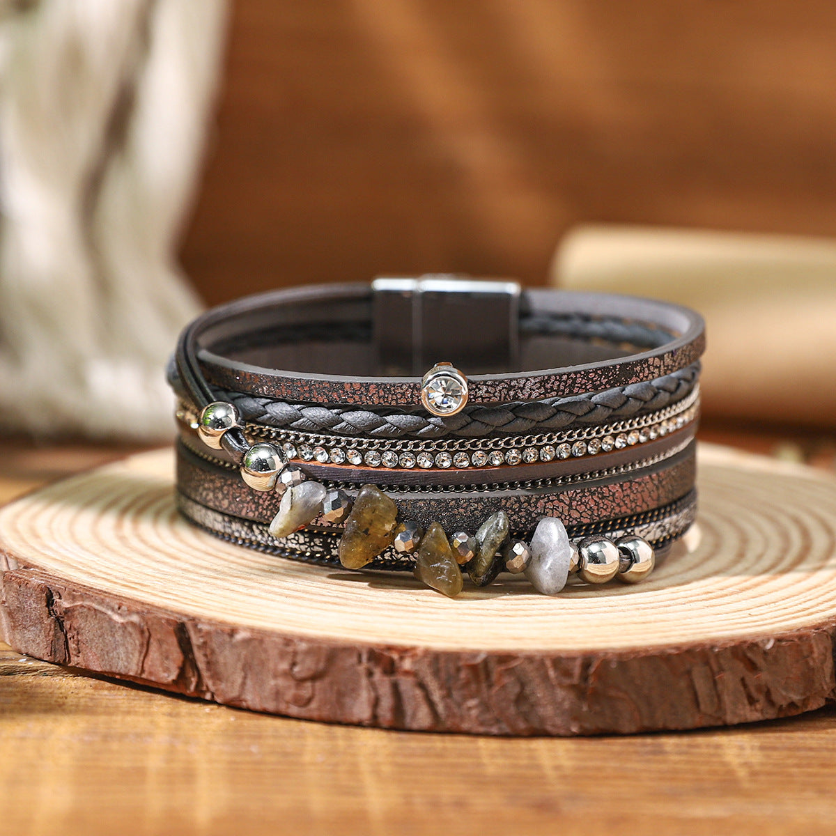 Wholesale Bohemian layered wristband Layered Bracelet Set