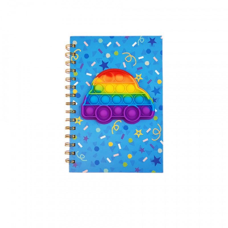 Wholesale cute cartoon coil notebook decompression notebook