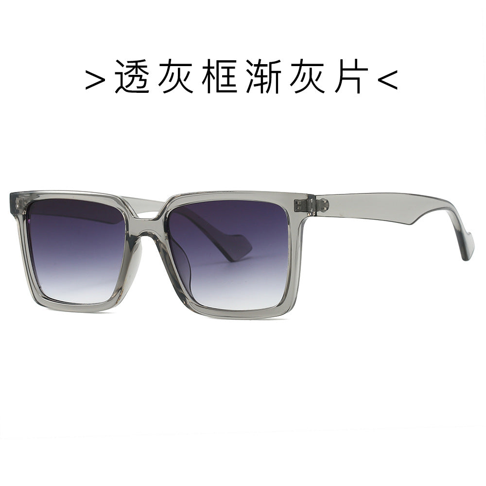 Wholesale Square Frame Simple Plastic Sunglasses