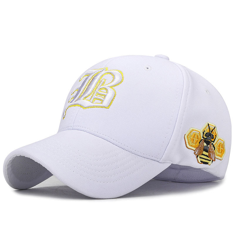 Wholesale Spring and Summer Elastic Size Cap Men's and Women's Casual Fully Closed Baseball Cap Stereo Embroidered