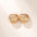 Wholesale Valentine's Day gift copper plated gold inlaid zircon love earrings heart-shaped earrings jewelry