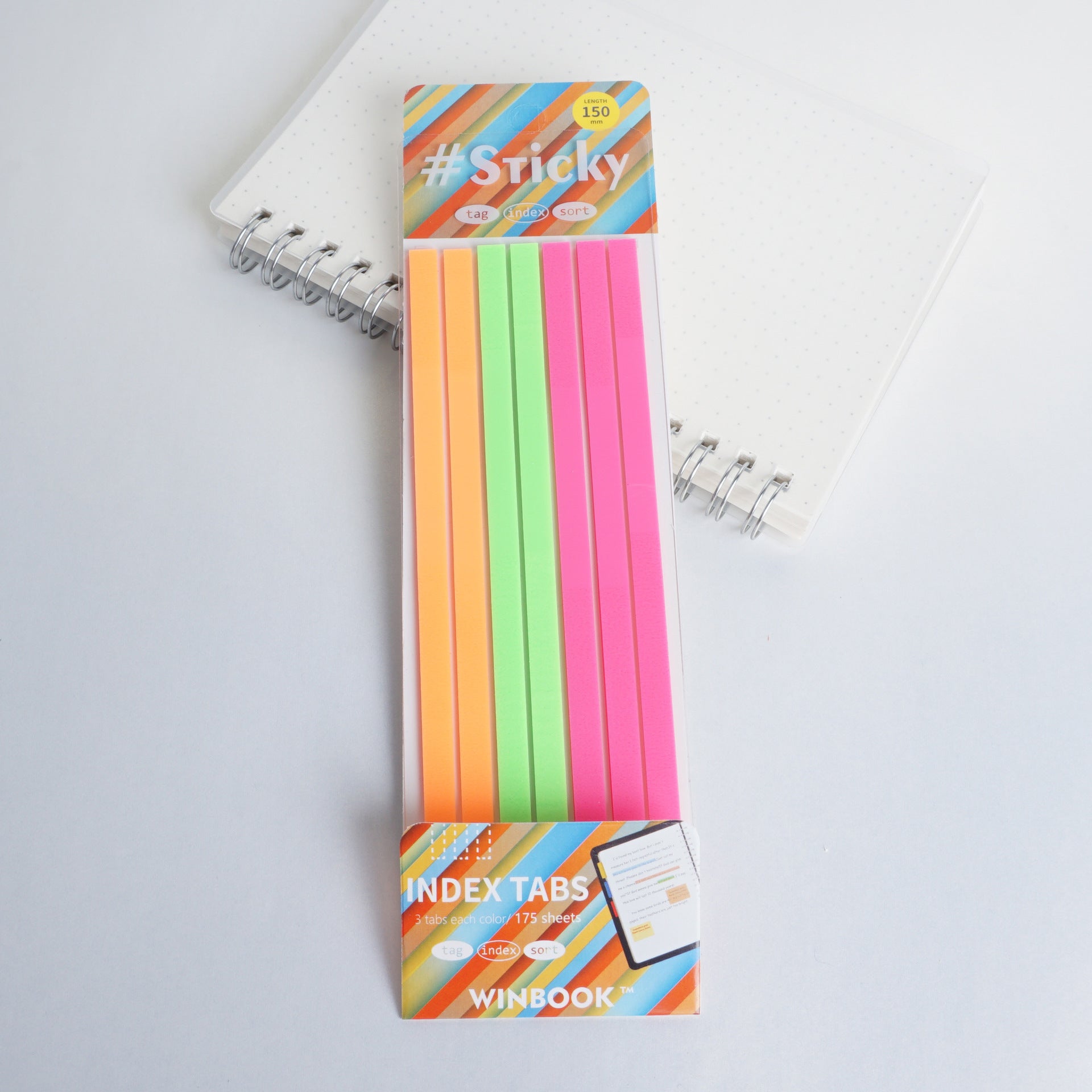 Wholesale 10PCS Transparent Sticky Note Index Stickers