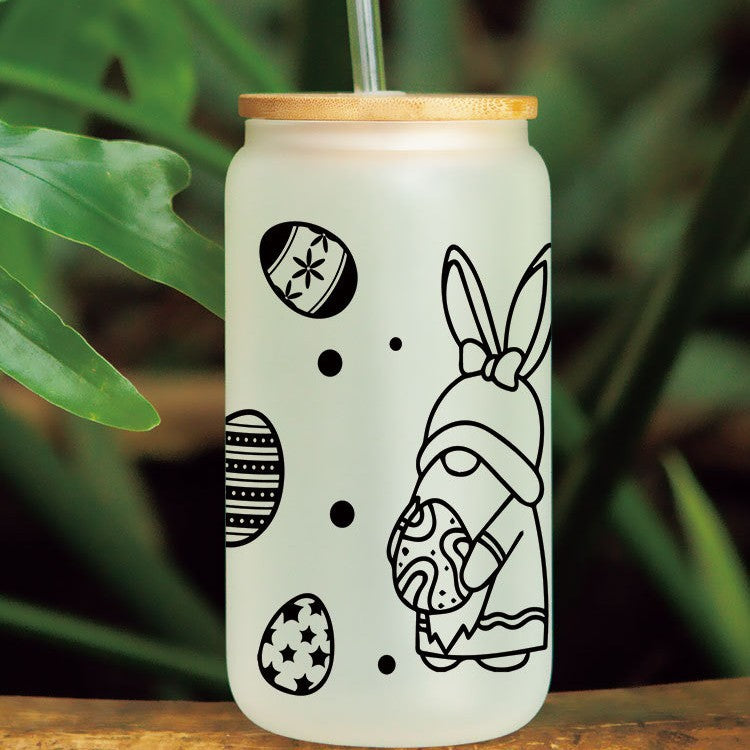 Wholesale Cute cartoon multicolor 16oz Cup UV DTF Wraps