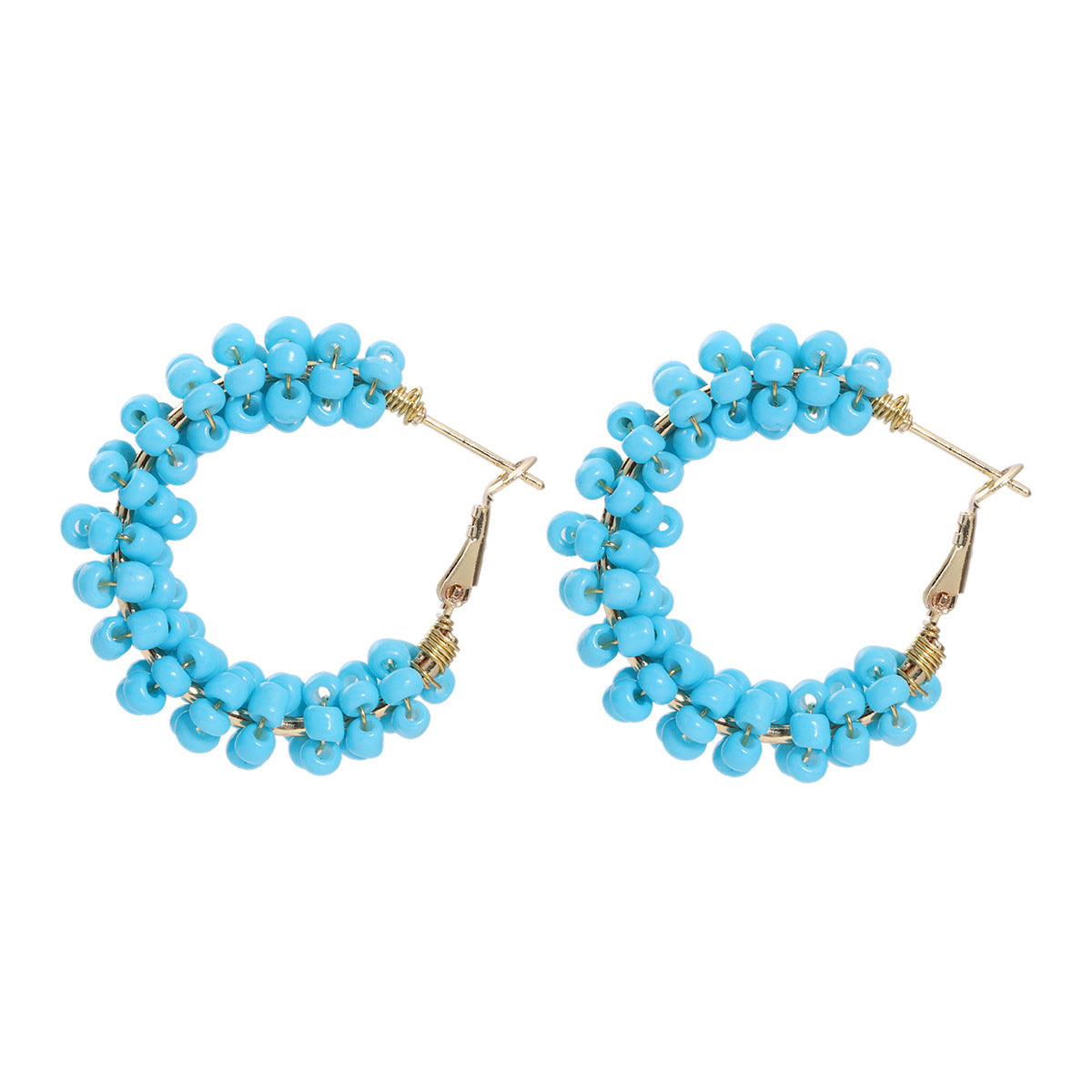Wholesale handmade beaded earrings Bohemian fashion  exquisite earrings