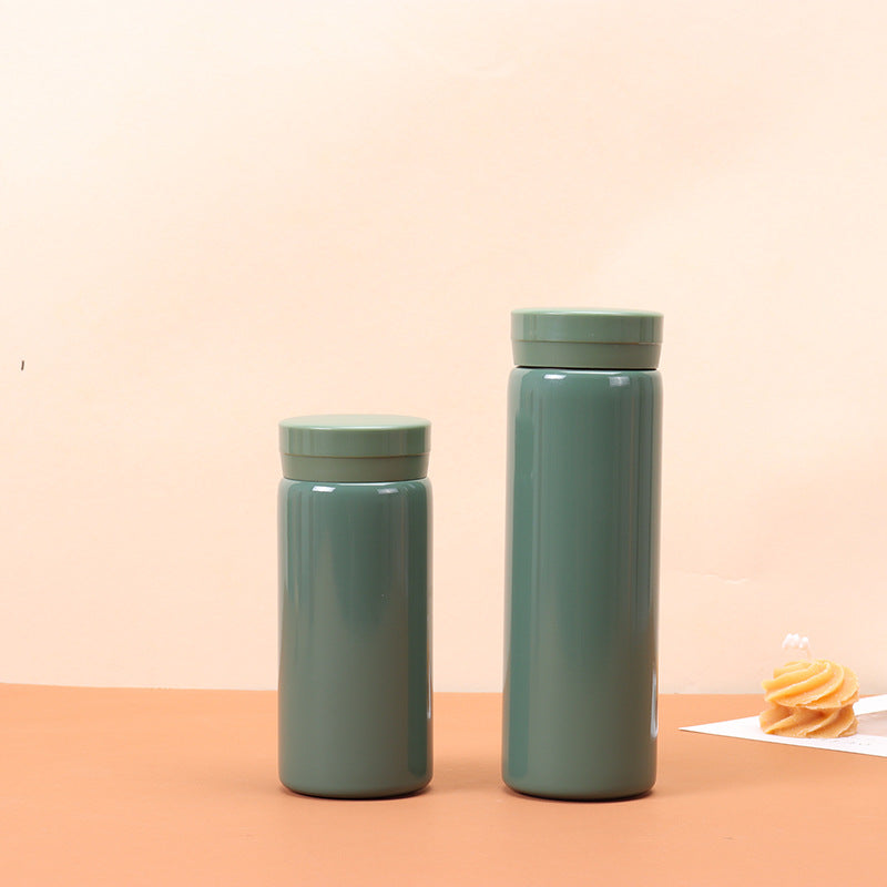 Wholesale Printable Advertising Is Small and Cute, Carry 316 Stainless Steel Thermos Mug