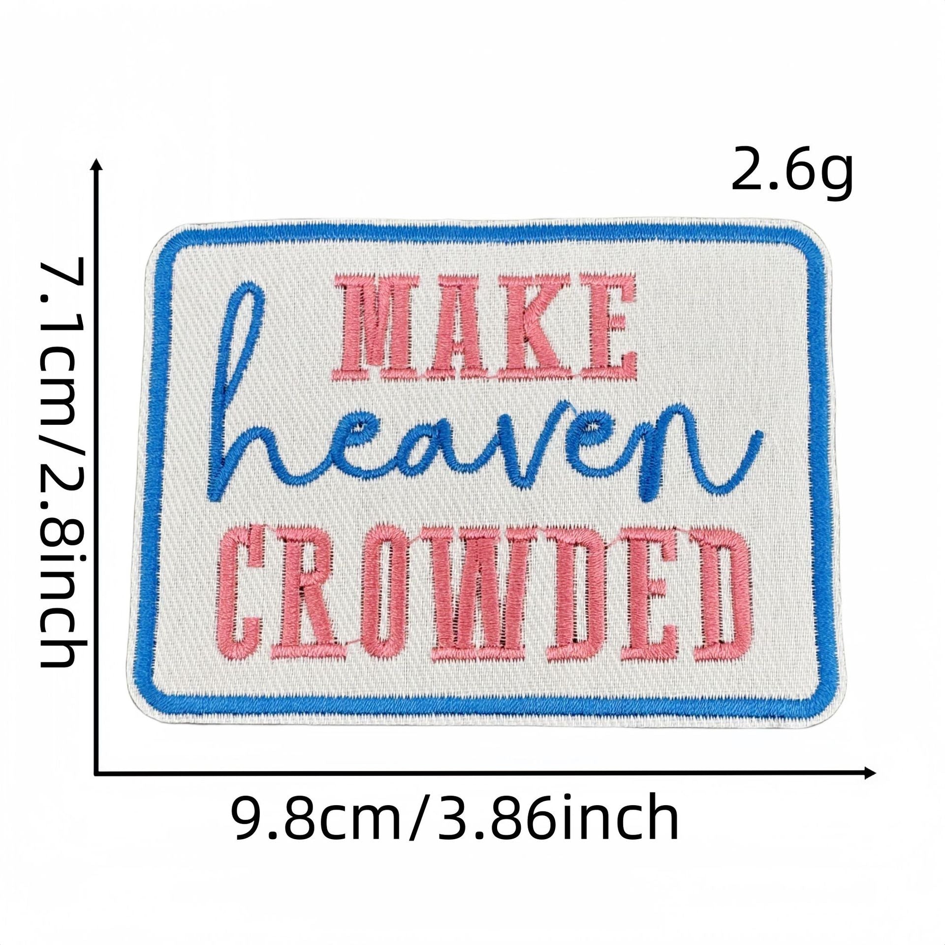 Wholesale  Colorful English Letter Embroidery Cloth DIY Patches